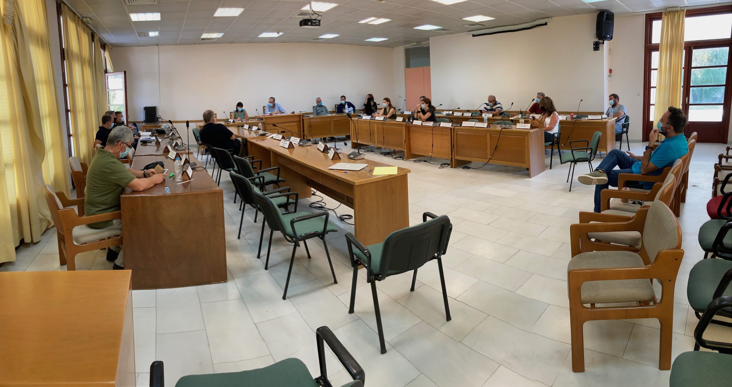 Έκτακτη Συνεδρίαση Συντονιστικού Τοπικού Οργάνου Πολιτικής Προστασίας του Δήμου Πεντέλης για την αντιμετώπιση των επερχόμενων δυσμενών καιρικών φαινομένων