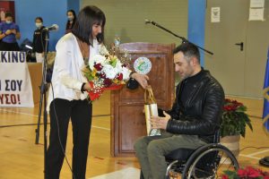 Ο Δήμος Πεντέλης τιμά τον παραολυμπιονίκη Παναγιώτη Τριανταφύλλου