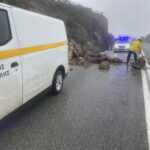 Ανακοίνωση Πολιτικής Προστασίας για κατολίσθηση στον Περιμετρικό μετά τη θέση Πύριζα