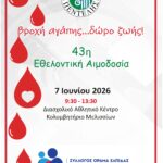 43η Εθελοντική Αιμοδοσία Δήμου Πεντέλης